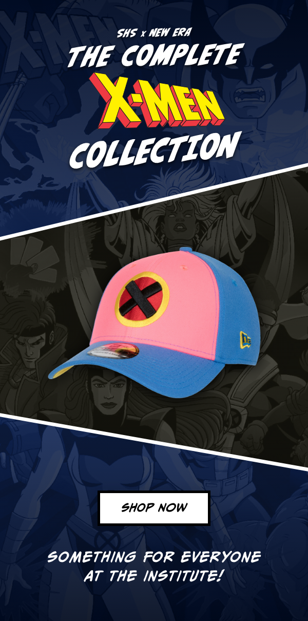 New Era X-Men Sentinel Marvel 80th 9Fifty Adjustable Hat Purple at   Men's Clothing store
