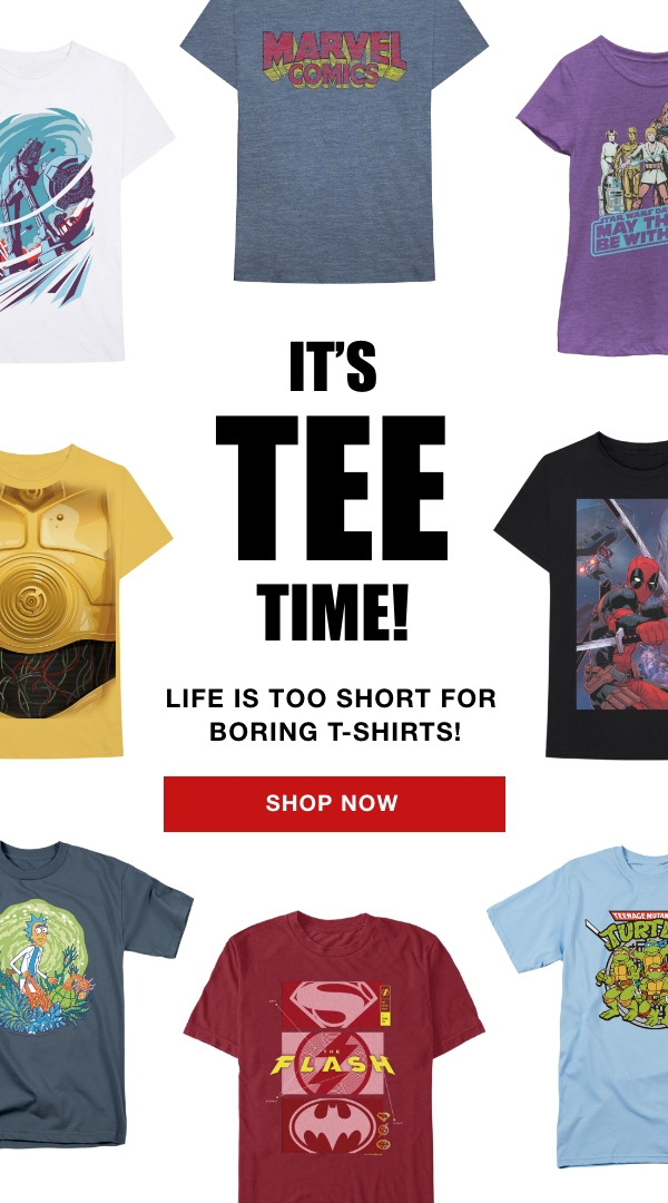 LIFE IS TOO SHORT FOR BORING T-SHIRTS! 
